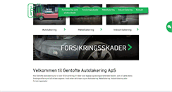 Desktop Screenshot of ga-lakering.dk
