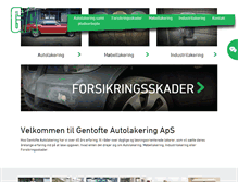 Tablet Screenshot of ga-lakering.dk